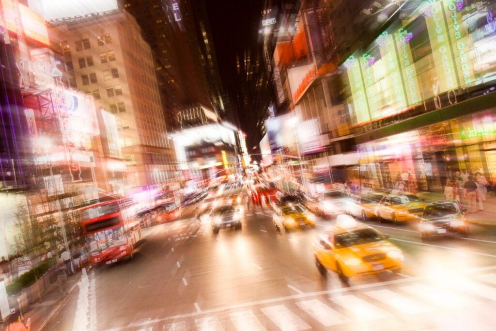 Abstract cityscape